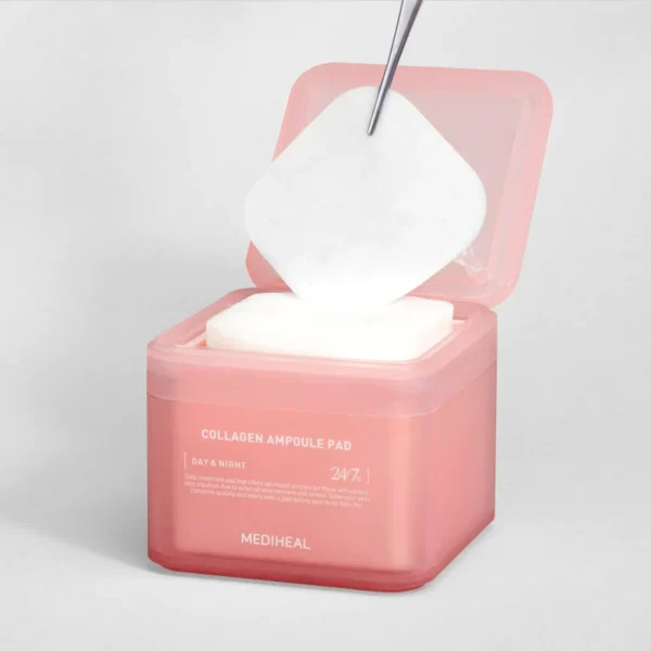 kollageeniga tooniku padjad MEDIHEAL Collagen Ampoule Pad 100 Pads