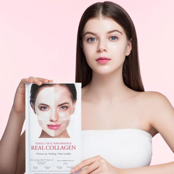 Kollageeniga Mask Naha Tekstuuri Parandamiseks DERMAFIX Perfect Real Performance Collagen Mask - Image 4