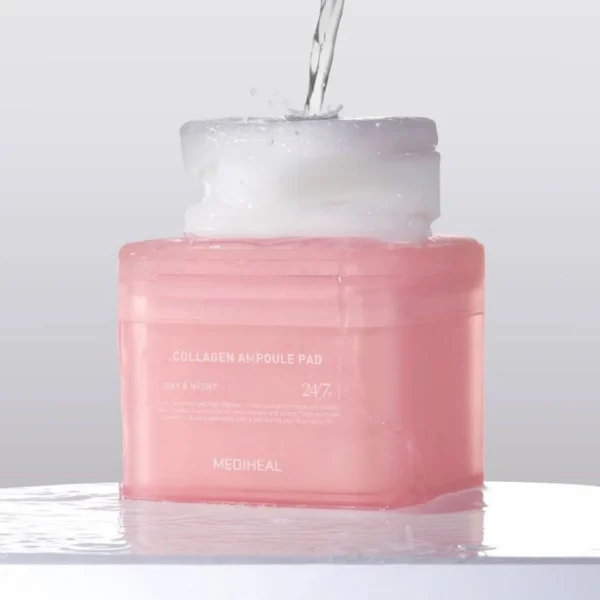 kortsudevastased padjad MEDIHEAL Collagen Ampoule Pad 100 Pads