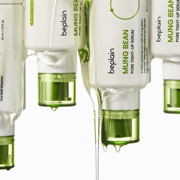 Poore Ahendav Seerum beplain Mung Bean Pore Tight-Up Serum 30ml - Image 4