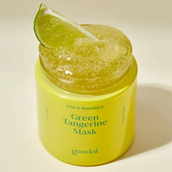 Taastav ja Helendav Mahapestav Mask GOODAL Green Tangerine Vita C Radiance Mask 110g - Image 3