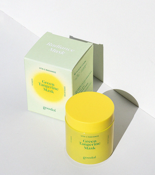 Taastav ja Helendav Mahapestav Mask GOODAL Green Tangerine Vita C Radiance Mask 110g - Image 5