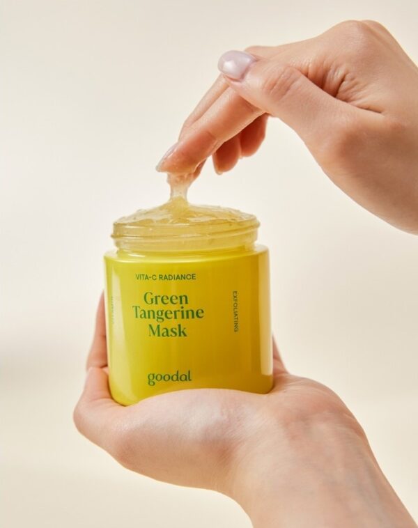 Taastav ja Helendav Mahapestav Mask GOODAL Green Tangerine Vita C Radiance Mask 110g - Image 4
