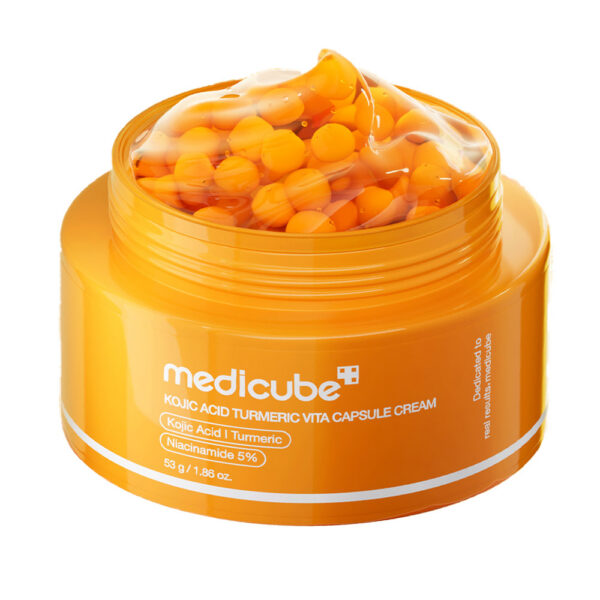 Kapslikreem Naha Tooni Ühtlustamiseks Medicube Kojic Acid Turmeric Vita Capsule Cream 53g