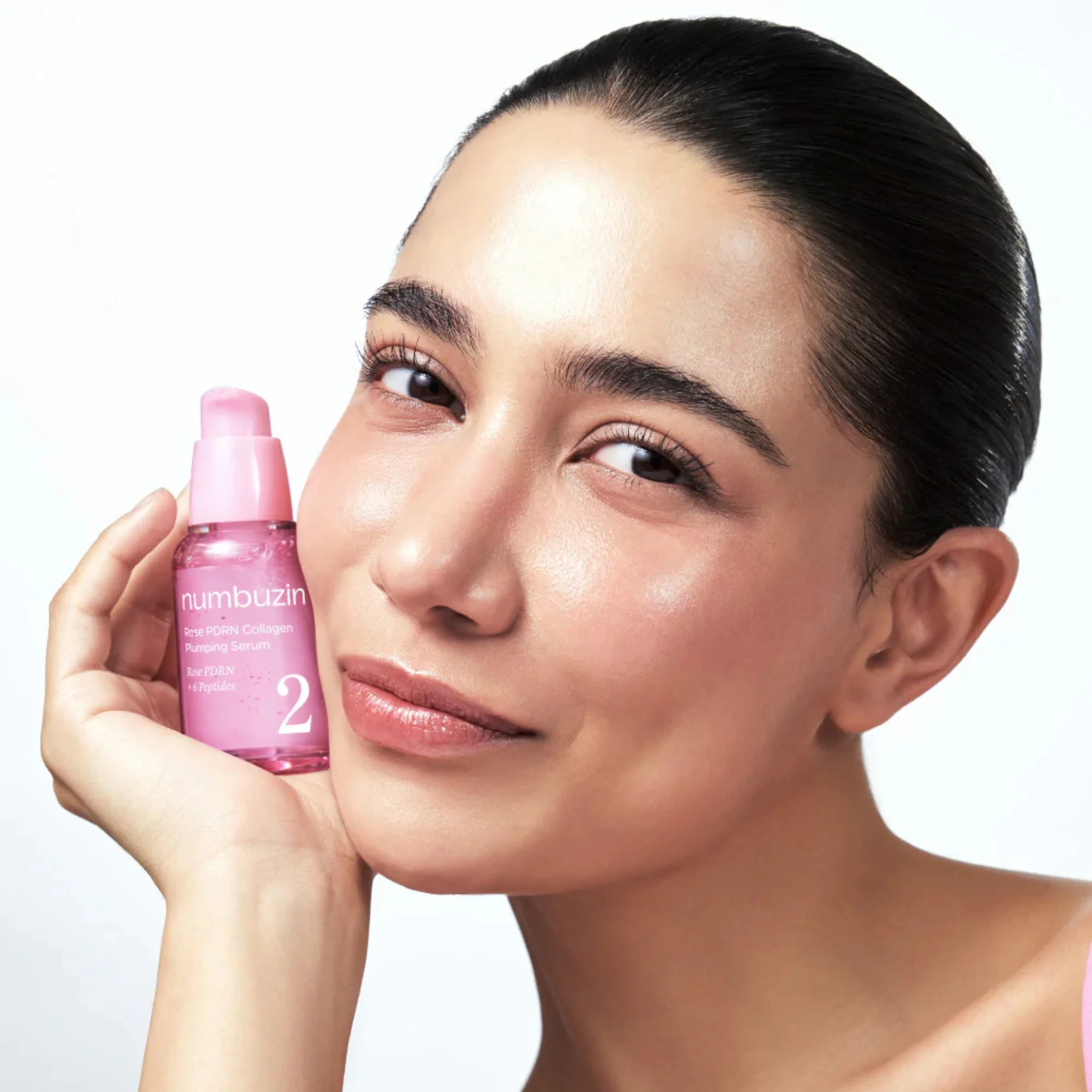 Naha Taastav Seerum PDRN-iga numbuzin No.2 Rose PDRN Collagen Plumping Serum 30ml - Image 3