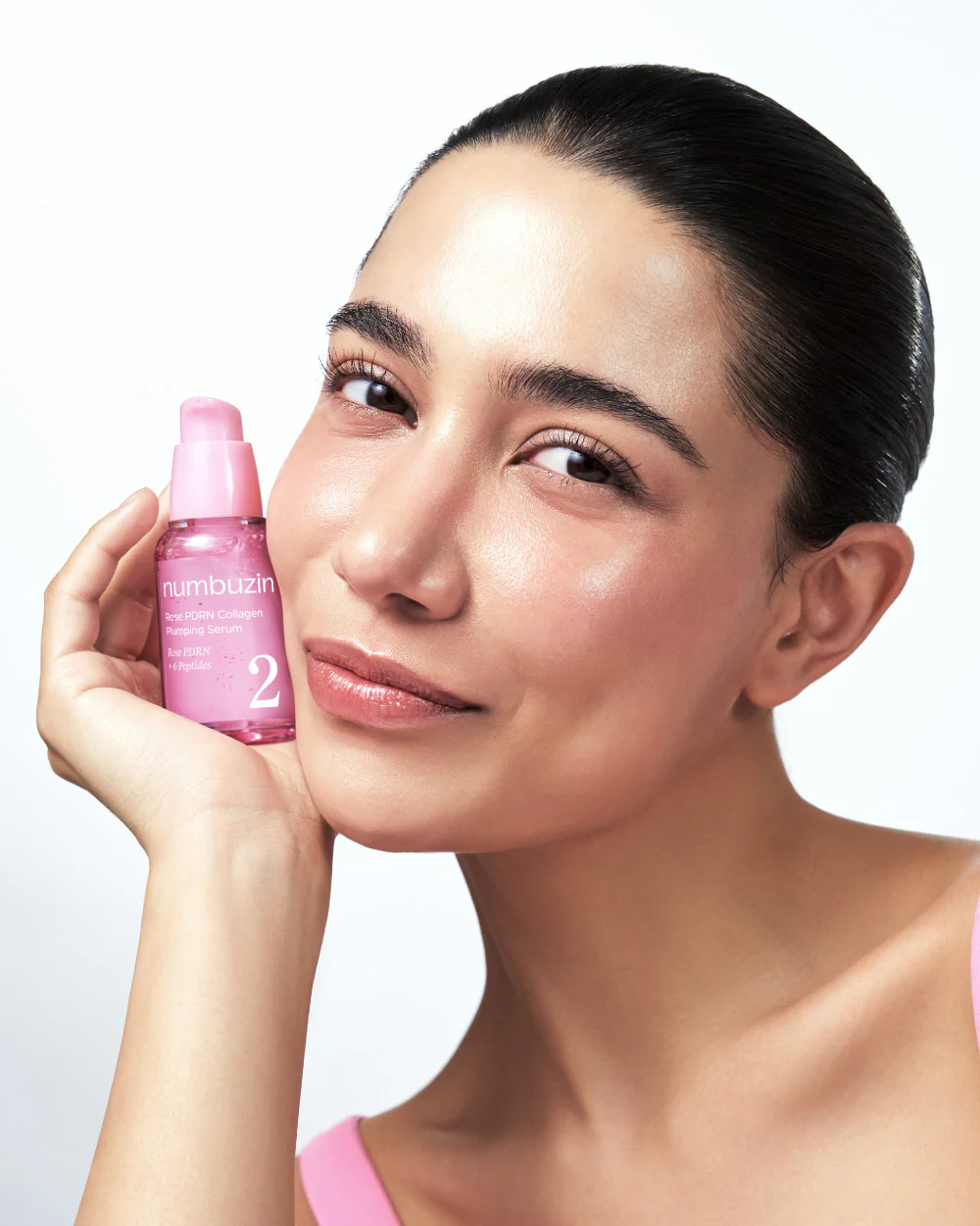 Naha Taastav Seerum PDRN-iga numbuzin No.2 Rose PDRN Collagen Plumping Serum 30ml - Image 2