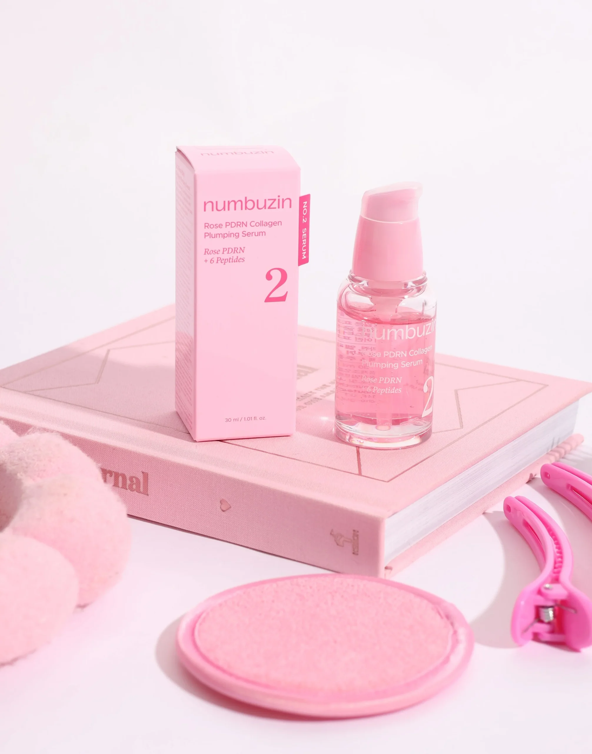 numbuzin No.2 Rose PDRN Collagen Plumping Serum 30ml