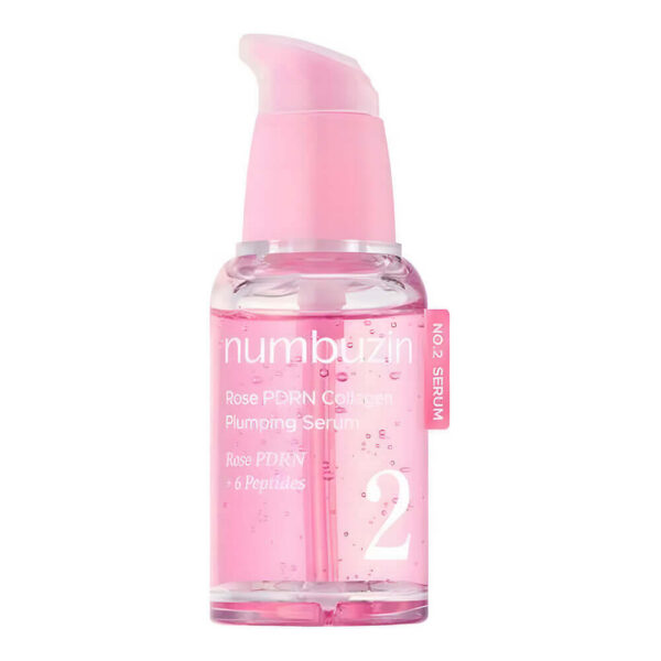 Naha Taastav Seerum PDRN-iga numbuzin No.2 Rose PDRN Collagen Plumping Serum 30ml