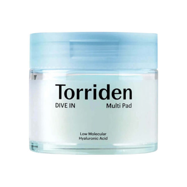 Sügavniisutavad ja Rahustavad Toonikupadjad Torriden DIVE IN Low Molecular Hyaluronic Acid Multi Pad 80tk
