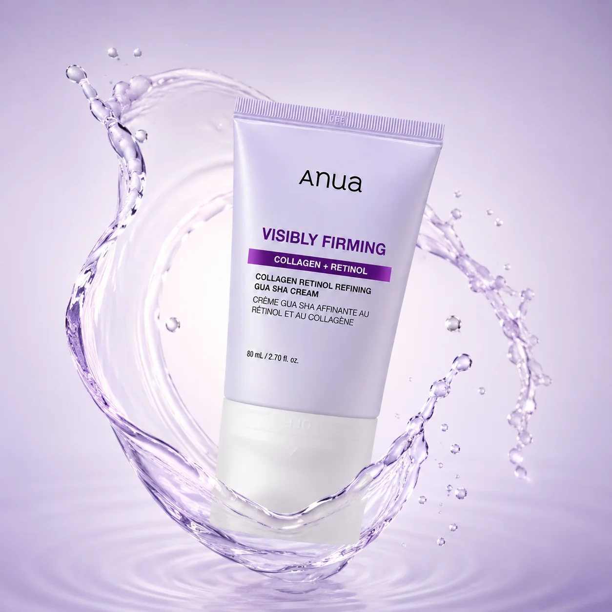 ANUA Visibly Firming Collagen Retinol Refining Gua Sha Cream 80ml | Healthyskin.ee