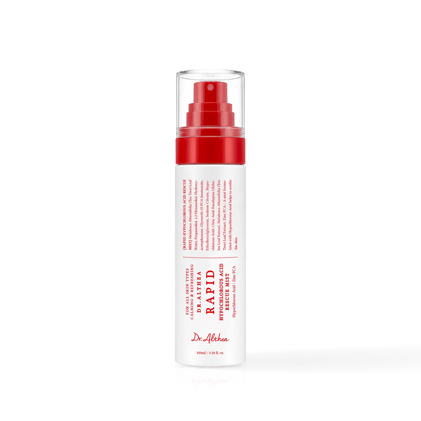 Rahustav Näosprei Punetuse Vastu Dr. Althea Rapid Hypochlorous Acid Rescue Mist | Healthyskin.ee