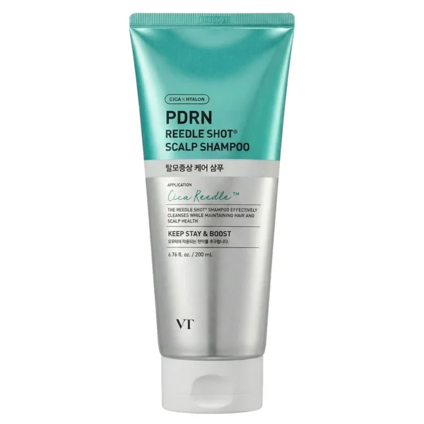 Peanaha Šampoon PDRN-i ja Mikronõeltega VT Cosmetics PDRN Reedle Shot Scalp Shampoo 200ml | Healthyskin.ee