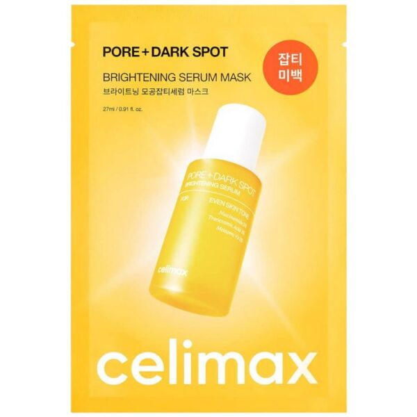 Nahatooni Ühtlustav Kangasmask Celimax Pore+Dark Spot Brightening Serum Mask | Healthyskin.ee