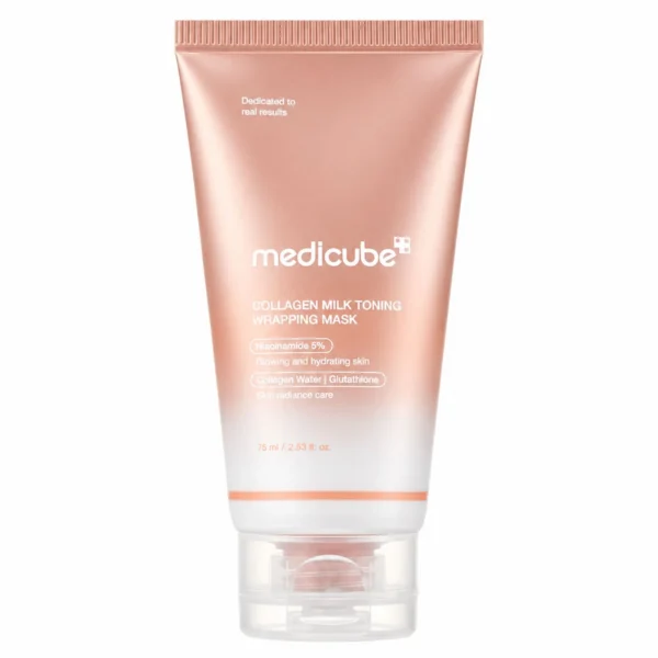 Nahatooni Ühtlustav Kilemask Medicube Collagen Milk Toning Wrapping Mask 75ml | Healthyskin.ee