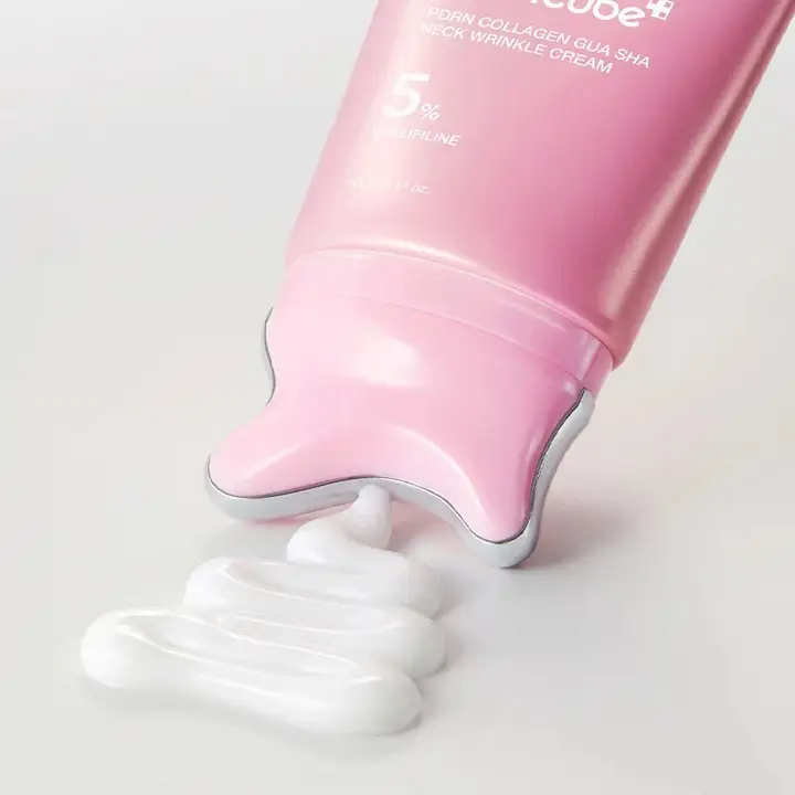 Pinguldav Kaela- ja Dekolteekreem Medicube PDRN Collagen Gua Sha Neck Wrinkle Cream 90g - Pilt 2