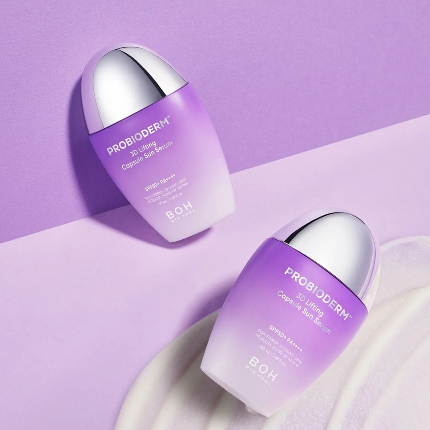 BIOHEAL BOH Probioderm 3D Lifting Capsule Sun Serum SPF50+ PA++++ 50ml | Healthyskin.ee
