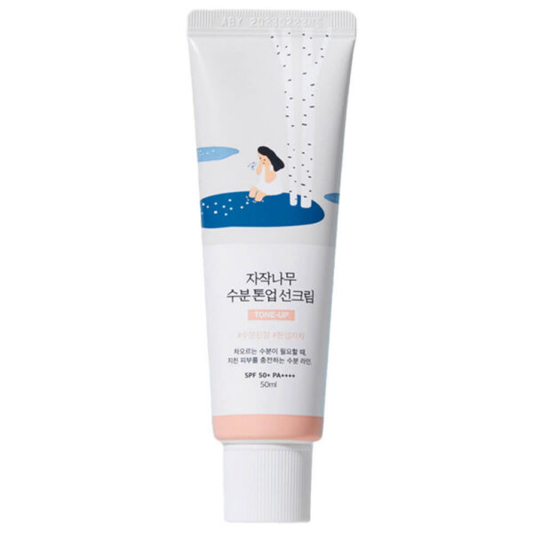 Tooniv Päikesekaitsekreem Kasemahlaga Round Lab Birch Juice Moisturizing Tone-Up Sunscreen SPF50+ PA++++ 50ml | Healthyskin.ee