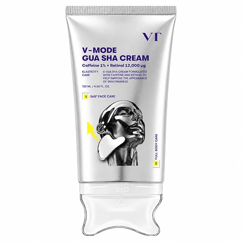Retinaali ja Kofeiiniga Massaažikreem VT Cosmetics V-Mode Gua Sha Cream 120ml | Healthyskin.ee